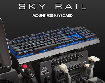 SKY RAIL Modular Keyboard Mount for Honeycomb Alpha / Bravo