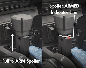 A320 PRO Electronic ARM and DISARM Spoiler for Honeycomb Bravo, Flight Simulator
