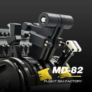 MD-82 PRO Throttle Set for Honeycomb Bravo, Flight Simulator