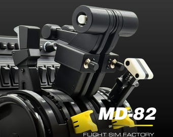 MD-82 PRO Throttle Set for Honeycomb Bravo, Flight Simulator