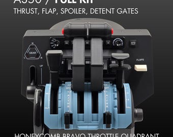 A350 PRO スロットルデテントセット（ハニカムブラボー用、フライト