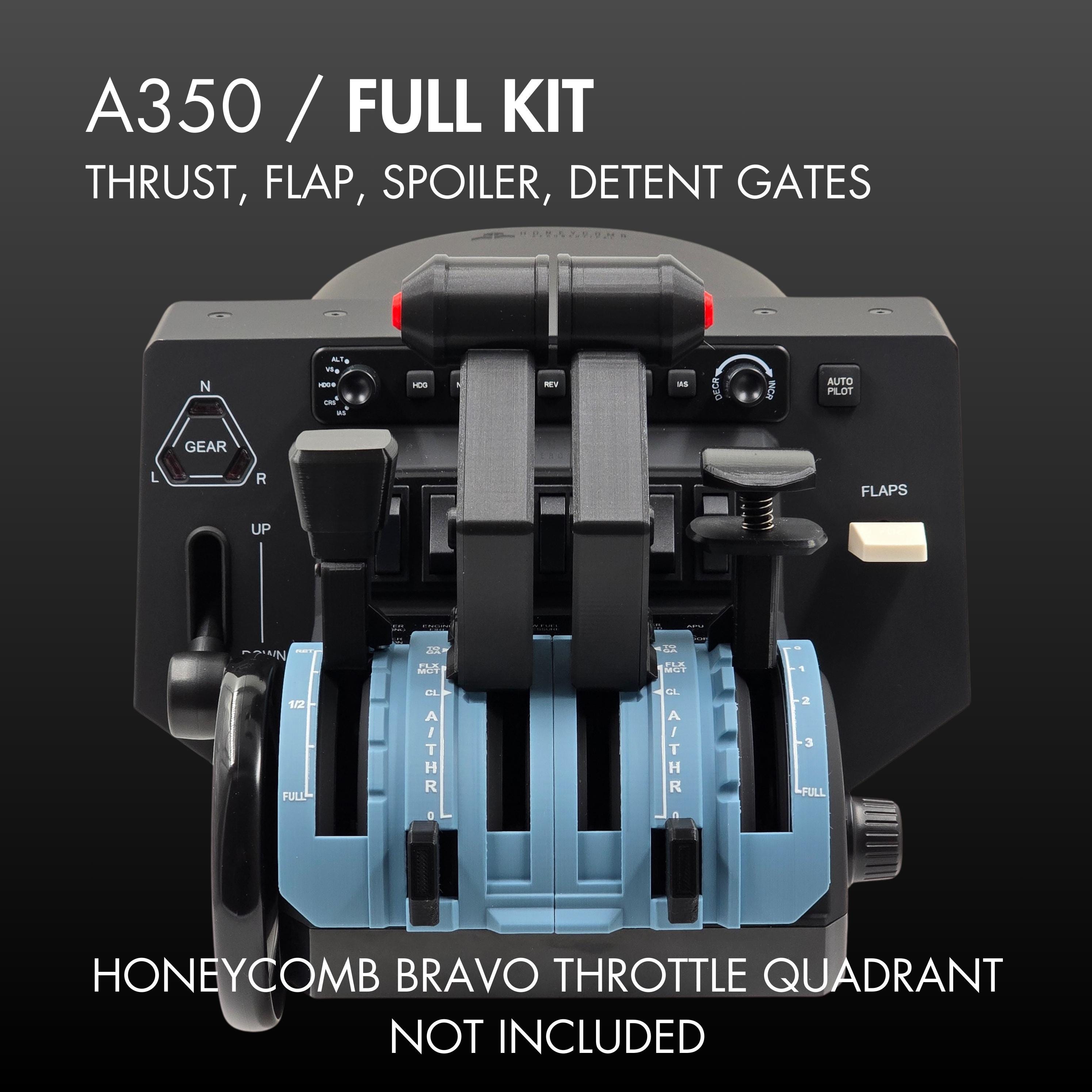 A350 PRO スロットルデテントセット（ハニカムブラボー用、フライト
