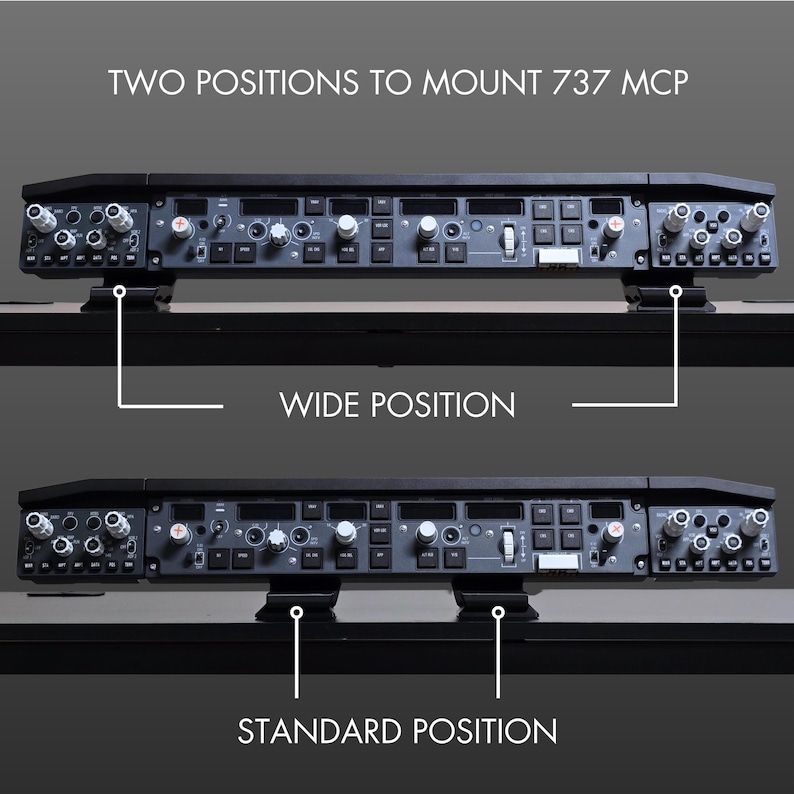 Wingctrl Mount Desk Mount for Winctrl / Winwing A320 FCU and 737 MCP - Etsy
