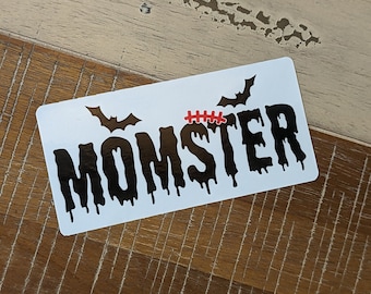Momster (Monster Mom) - Sticker - Vinyl with Gloss Laminate