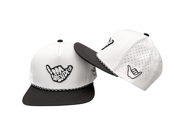 NEW! Black/White Hydro Surf Snapback, Children Snapback, Children Water Hat, Toddler Water Hat, Sun Hat