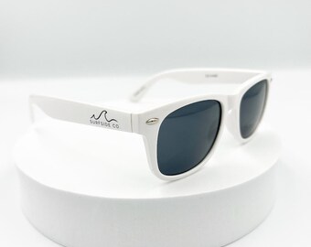 Baby Sunnies, Baby Sunglasses, Children Sunglasses, Children Sunnies, Children Sunglass, Baby Sunglass- The Classic (White)