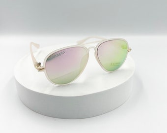 Baby Sunnies, Baby Sunglasses, Sunglasses, Children Sunglasses, Children Sunnies, Children Sunglass, Baby Sunglass-- The Aviator (Sun Rise)