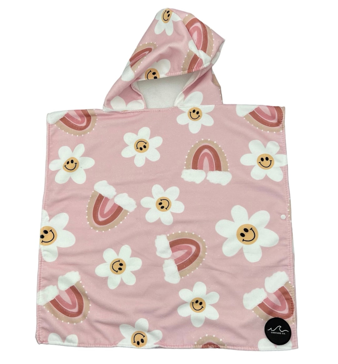 NEW Rainbow Sunshine Baby Beach Towel, Toddler Beach Towel, Children