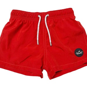 Shorts Rojos Etsy