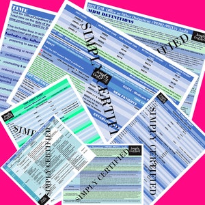 95, 97, and 2021 OFFICE VISIT E&M Coding Bundle