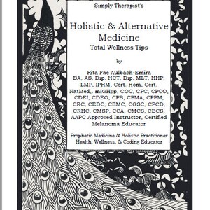 Holistic & Alternative Medicine: Total Wellness Tips eBook DIGITAL DOWNLOAD
