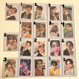 Seventeen Official Photo Cards