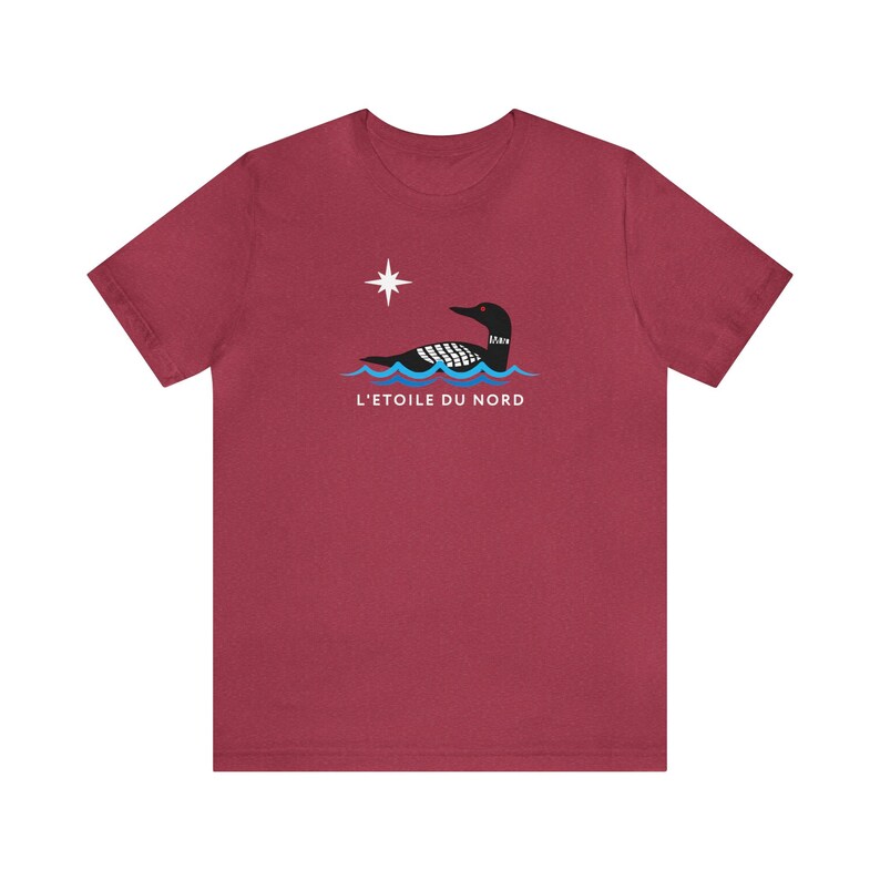 Minnesota Loon Shirt | L'etoile du Nord North Star Tee image 7