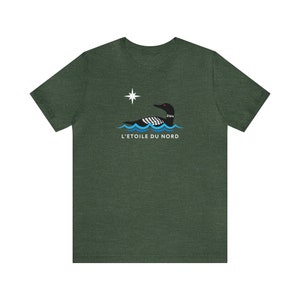 Minnesota Loon Shirt | L'etoile du Nord North Star Tee image 4