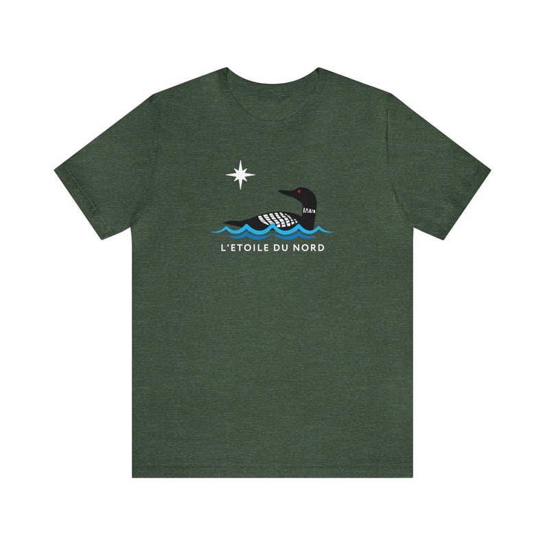 Minnesota Loon Shirt | L'etoile du Nord North Star Tee image 4