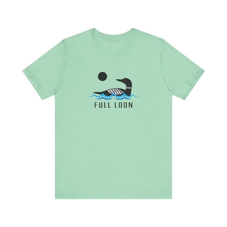 Minnesota Loon Shirt | Full Loon Shirt | Minnesota Funny Loon Shirt | Loon Gift | Cute Minnesota Shirt | MN Shirt | Cute Loon Gift image 4