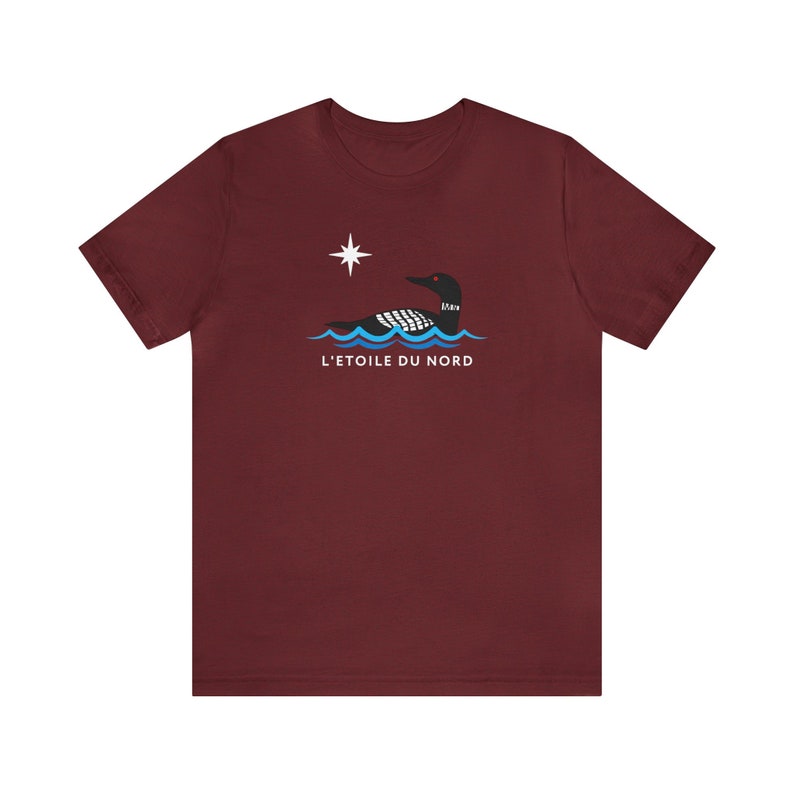 Minnesota Loon Shirt | L'etoile du Nord North Star Tee image 3