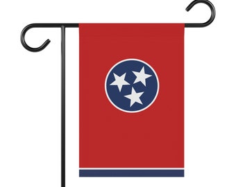 Bandera y estandarte de Tennessee / Bandera de jardín de Tennessee / Regalo de bandera de Tennessee / Bandera del estado de Tennessee / Bandera del estado de Tennessee / Regalo de Tennessee