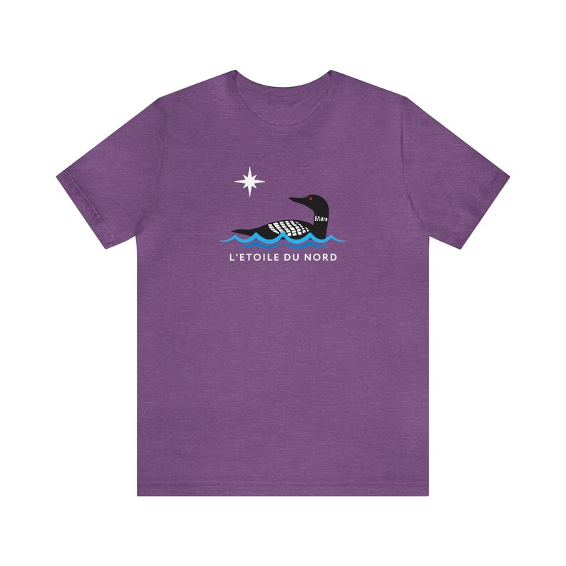 Minnesota Loon Shirt | L'etoile du Nord North Star Tee image 10