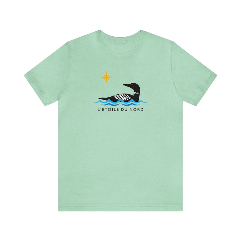 Minnesota Loon Shirt | L'etoile du Nord North Star Tee image 5
