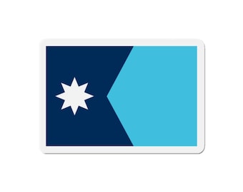 New Minnesota State Flag Magnet | Minnesota Flag Magnet | Minnesota Magnet | Funny Minnesota Gift | MN State Flag Gift
