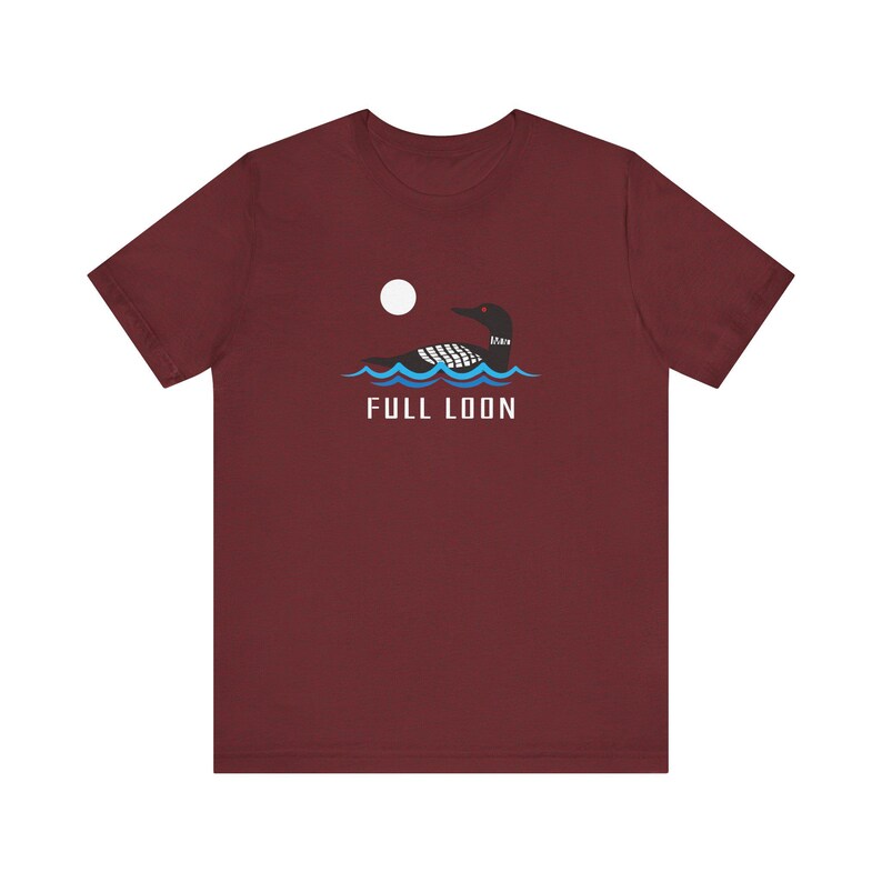 Minnesota Loon Shirt | Full Loon Shirt | Minnesota Funny Loon Shirt | Loon Gift | Cute Minnesota Shirt | MN Shirt | Cute Loon Gift image 2