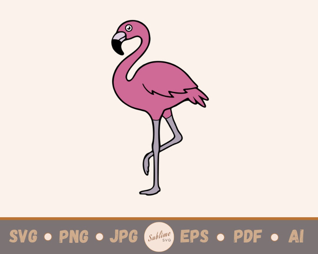 Flamingo Straws - $0.99 : SVGCuts - SVG files for your cutting