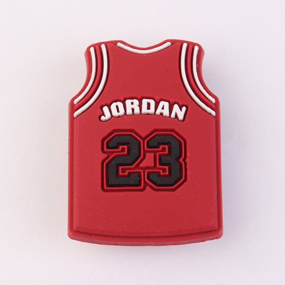 NBA Michael Jordan Croc Charms Jibbitz Etsy