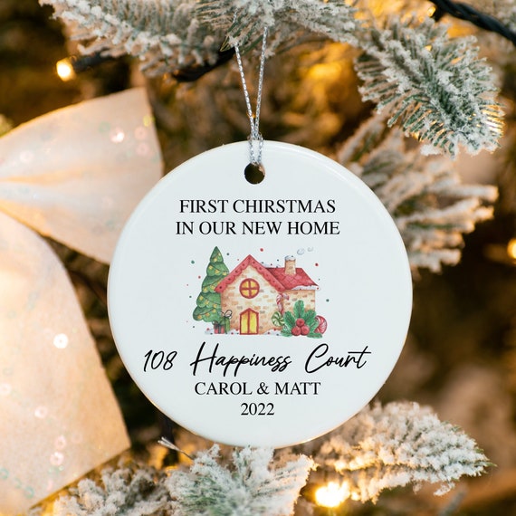  New Home Ornament 2023 - Housewarming Gifts for New House, New  Home Gift Ideas, Housewarming Gifts New Home - House Warming Gifts New Home  Couple - First Christmas in New Home 