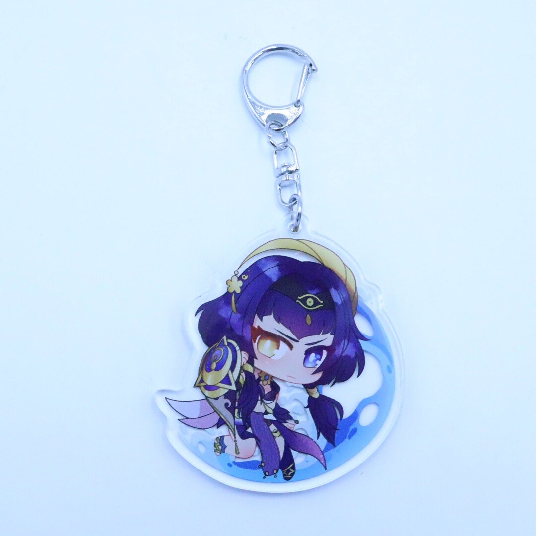 Candace Genshin Keychain Etsy