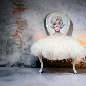 Custom order - Marilyn Monroe Style Vintage Chair