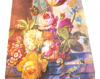Vintage Floral Decoupage Paper for Creative Upcycling Projects
