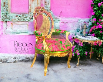 Marie Antoinette's French Vintage Chair-pieces Reclaimed by Dina