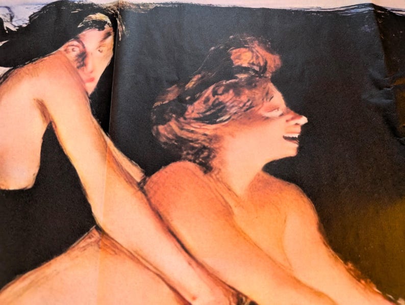 Vintage Witch Decoupage Paper for Halloween Crafts, Spooky Tissue, Gothic Decor,  Haunted Art, Halloween Decoration, Large Tissue Paper