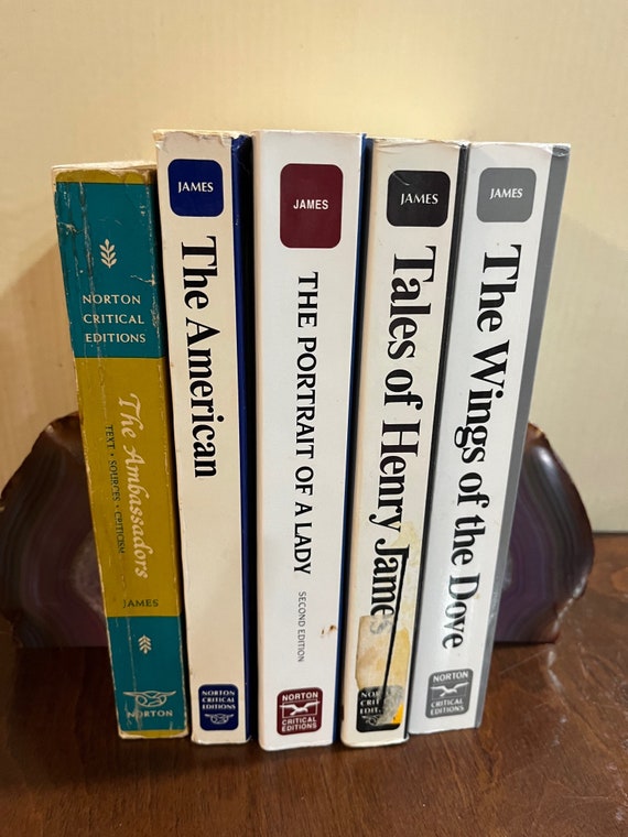 5 Norton Critical Editions on Henry James's Works: the Ambassadors