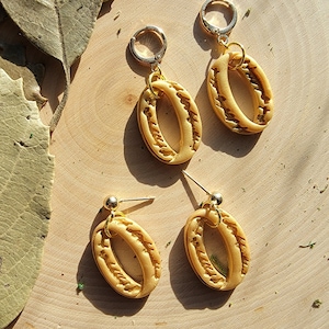 The Ring Polymer Clay Earrings | Fantasy Earrings | Fantasy Dangle