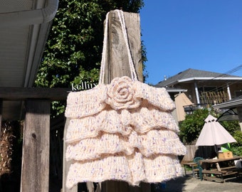Patrón PDF de bolso Rozele de crochet