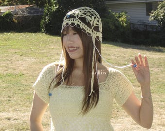 Crochet Wisteria Hat Pattern (PDF)