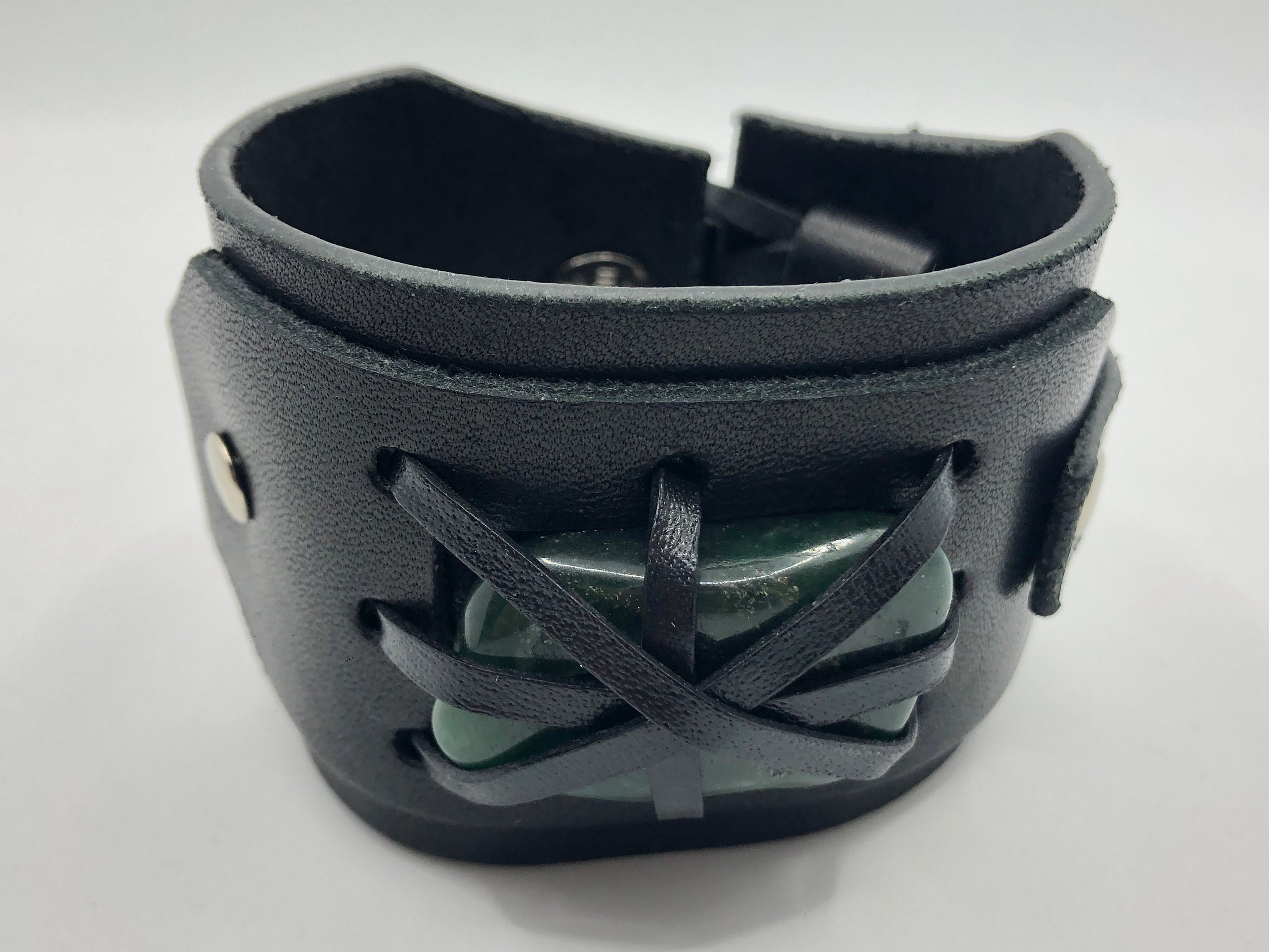 Interchangeable leather cuff bracelet sale