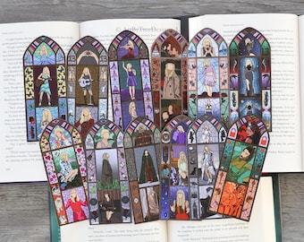 Stained Glass Eras Bookmark Vault