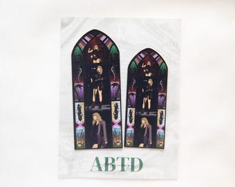 Rep Tour Stained Glass Sticker
