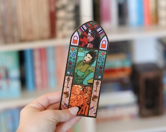 Showgirl Stained Glass Bookmark