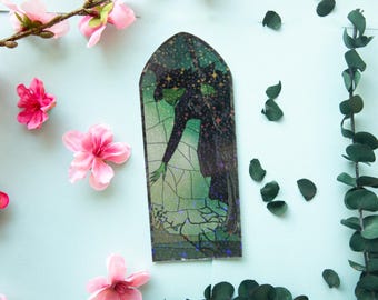 Elphaba Stained Glass Bookmark