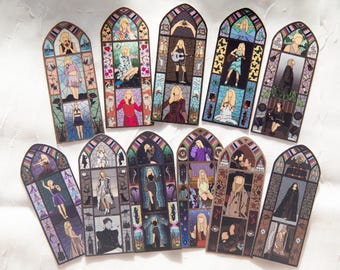 2.5" Stained Glass Eras Sticker Vault