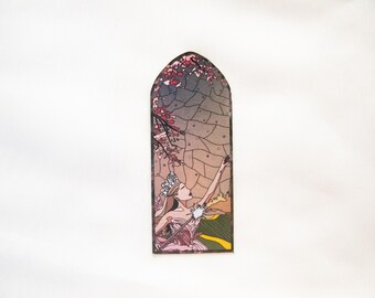 Galinda Stained Glass Fridge Magnet