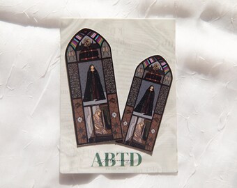 Evermore Stained Glass Sticker