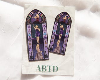 Speak Now Stained Glass Sticker