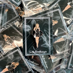Sagittarius Queen Enamel Pin