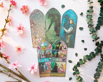 The World of Oz Stained Glass Bookmark Set