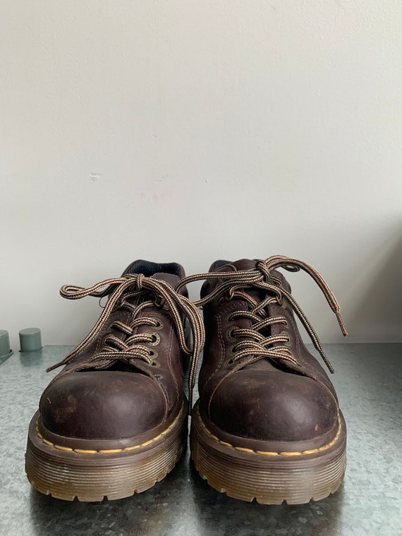 Chunky Vintage Brown Dr. Marten Oxford 